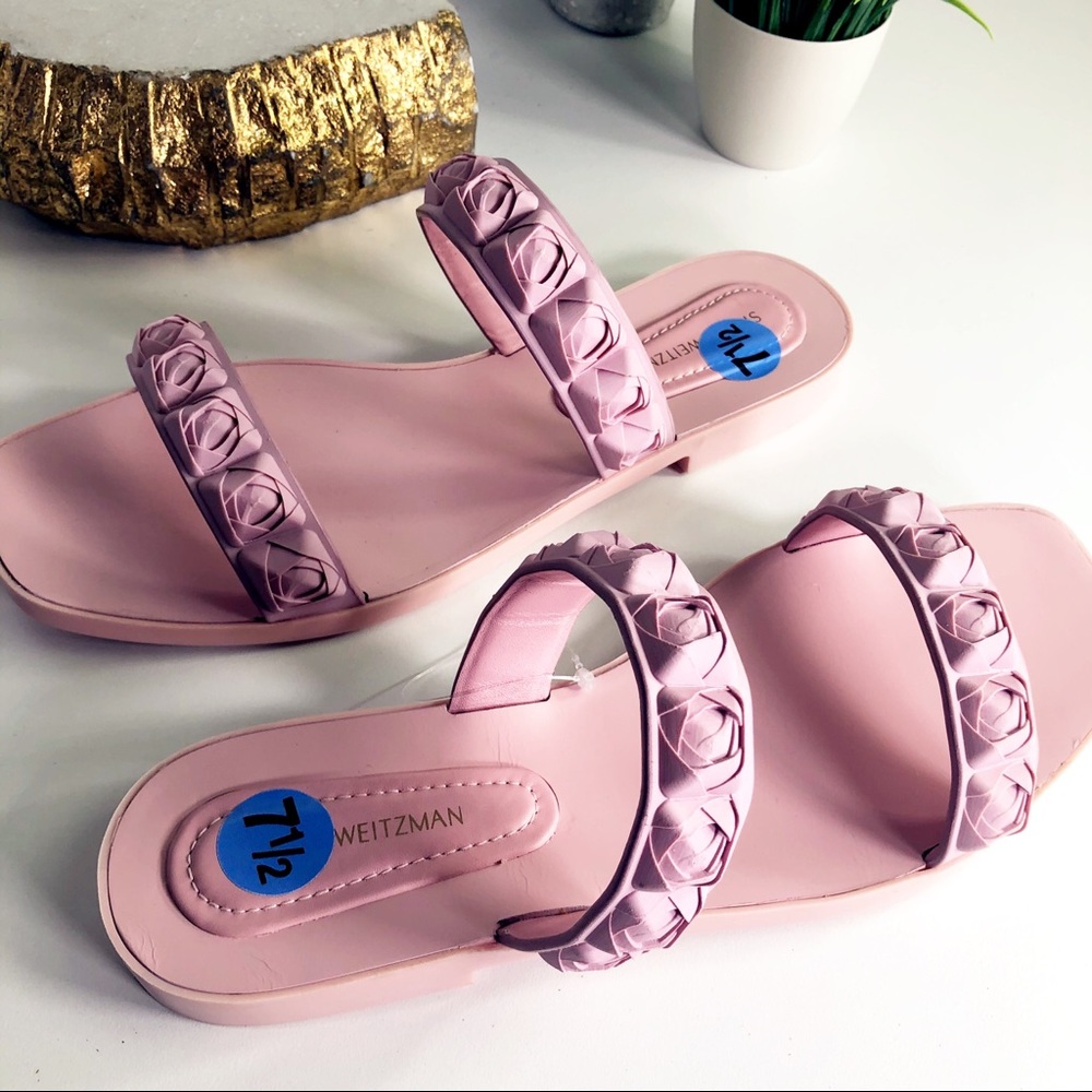 Stuart Weitzman Rosita Slides originally $320 🌸
